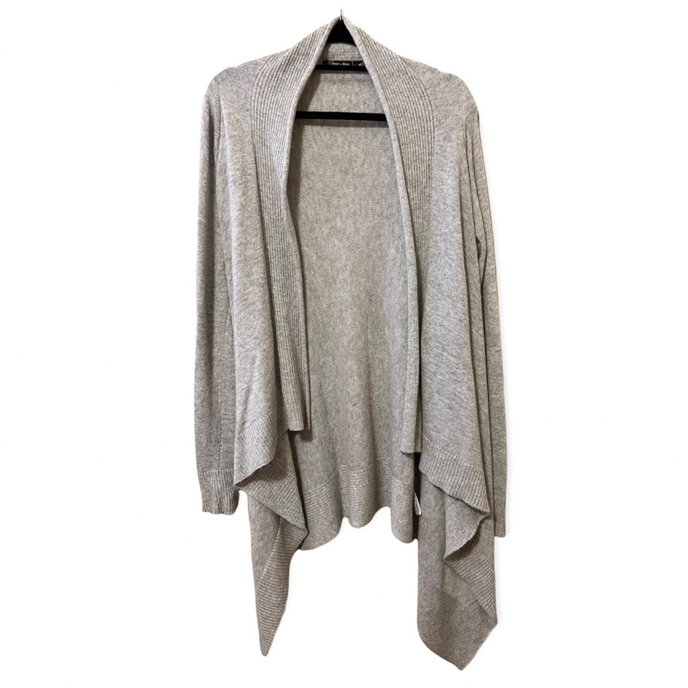 Doe & Rae Super Soft Gray Cardigan Sz L